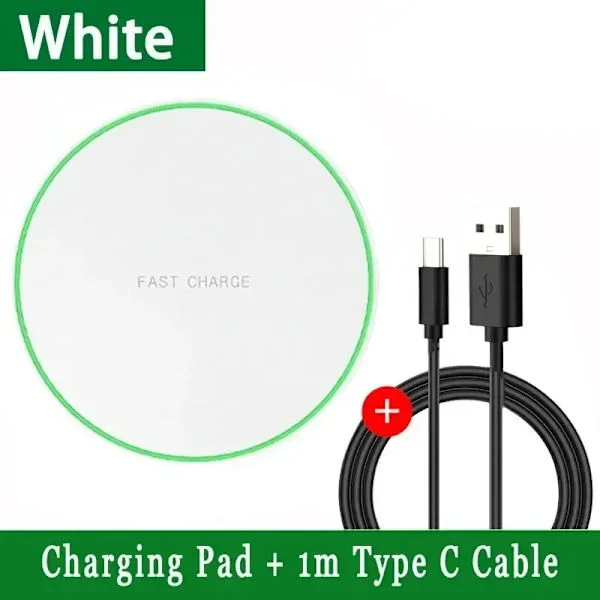 60W Trådlös Laddare Snabb Laddningsplatta för iPhone 16 15 14 Pro Max Samsung Galaxy S24 S23 S22 S20 Xiaomi Trådlös Laddningsstation