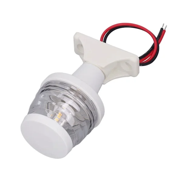 4 tuuman valkoinen LED-merenkulun ankkurivalo 360 astetta ympäri IP65 vedenpitävä 250LM ankkurivalo DC10-24V