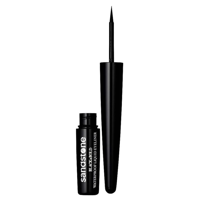 Spar 25% • Køb 2, Sandstone Black & Bold Liquid Eyeliner Black, Makeup, Øjne, Eyeliner