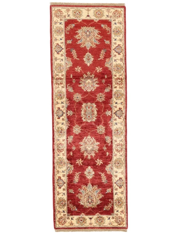 Ziegler Rug Oriental Runner Brown/Dark Red (Wool, )