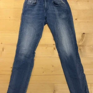 Replay Anbass Hyperflex jeans blå