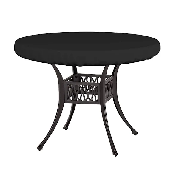 Utomhusskydd för soffbord, litet soffbordsskydd, trädgårdsmöbelskydd för litet runt bord, bistrobordsskydd, UV-skydd, 210D