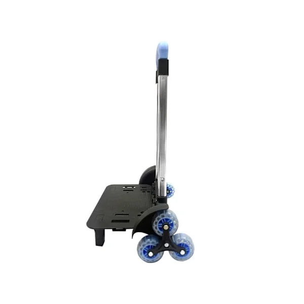 [RM] Backpack Cart 6 Wheels Rolling Luggage Carts Foldable Trolley Multifunctional Hand Cart for School Bags Pet Bag