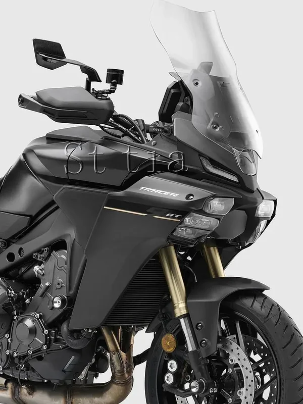 AliExpress - Rétroviseurs de moto en aluminium, bleu, Anti-éblouissement, adaptés à Yamaha Tracer 9 Tracer 9 GT 2025 TRACER 9 TRACER 9 GT, nouvelle 
