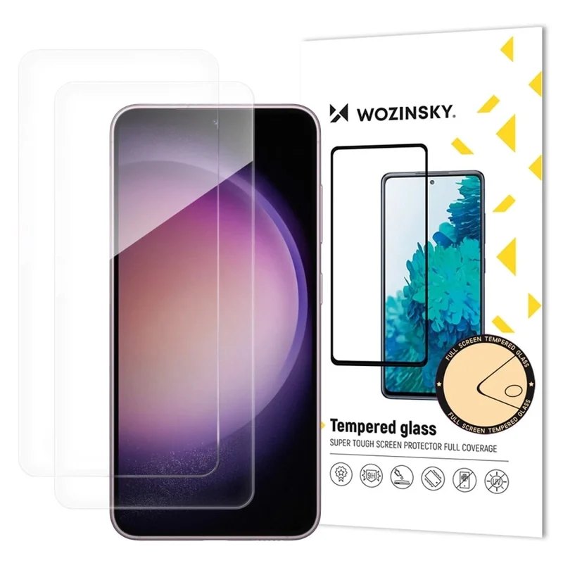 Wozinsky Karkaistu näytönsuoja Samsung Galaxy A17 / A17 5G 2-packille