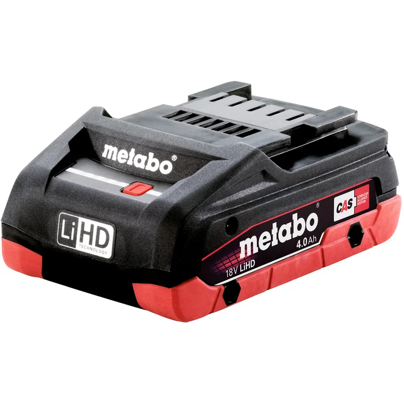Metabo 18V LiHD Batteri 4,0Ah, Maskintillbehör & förbrukning
