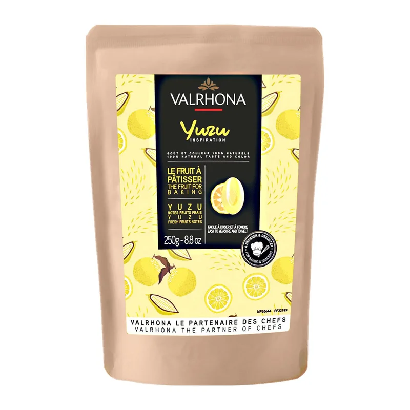 Valrhona Inspiration Yuzu sjokolade, 250 g