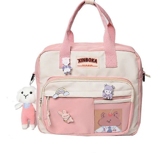 Japansk ryggsäck för flickor, söt Kawaii-ryggsäck 25L