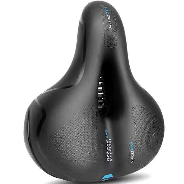 Universell Cykelsadel, Lättinstallerad Cykelsadel med Ventilationskanaldesign och Vattentätt Överdrag, Ihålig Ventilerande Cykelsadel