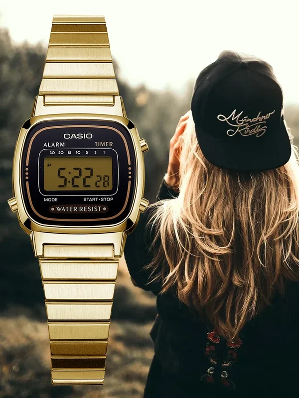 AliExpress - Casio Uhr Gold Frauen Uhren Top-Marke Luxus wasserdichte Quarzuhr Frauen LED Digital Sport Damenuhr relogio feminino reloj mujer montre 