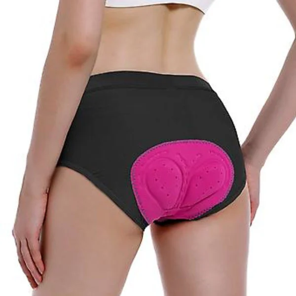 Dam 4D Vadderade Cykelshorts Cykelshorts Damcykelshorts -GSL M rosa