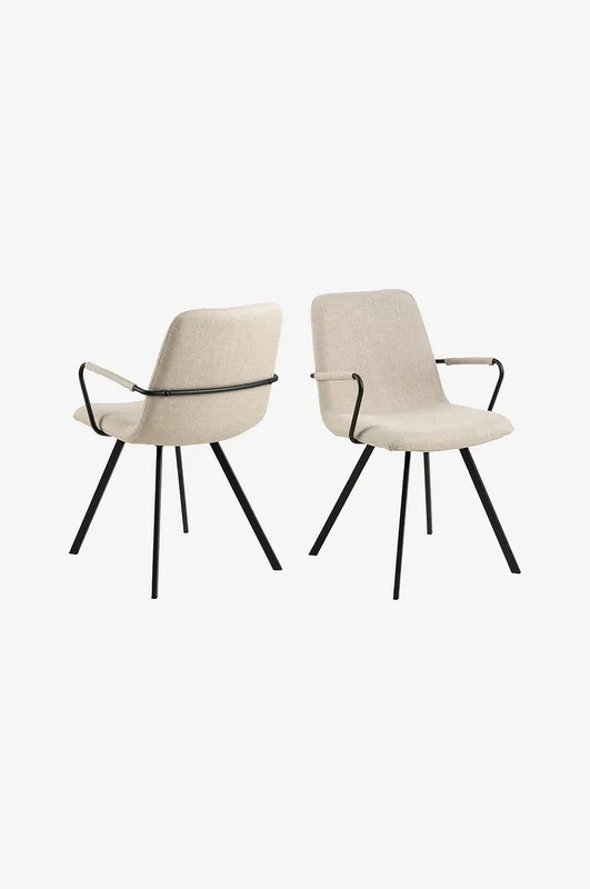 AC Design Furniture - Spisestol med armlene Selina - Natur - Stoler - Fra Homeroom