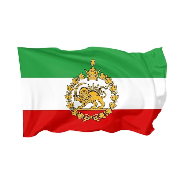 Persian Lion Sun Flag Iran 3x5 jalkaa Banner-FO-