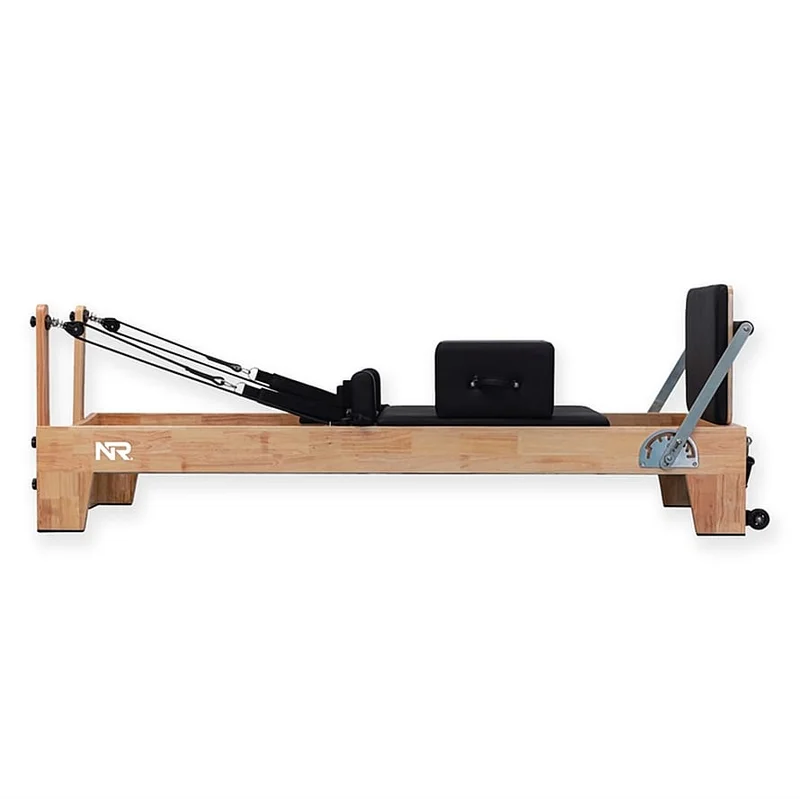 Spar 20% • Køb 2, Nordic Reformer Pilates Reformer Lys Egetræ, Sport & Velvære, Træningsmaskiner, Multimaskiner
