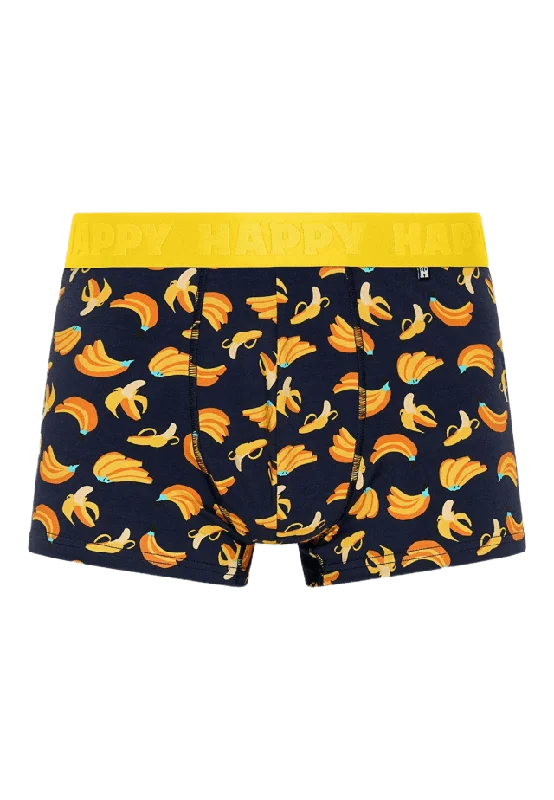 Happy Socks 1-Pack Banana Short Boxer Kalsonger Herr Blå M