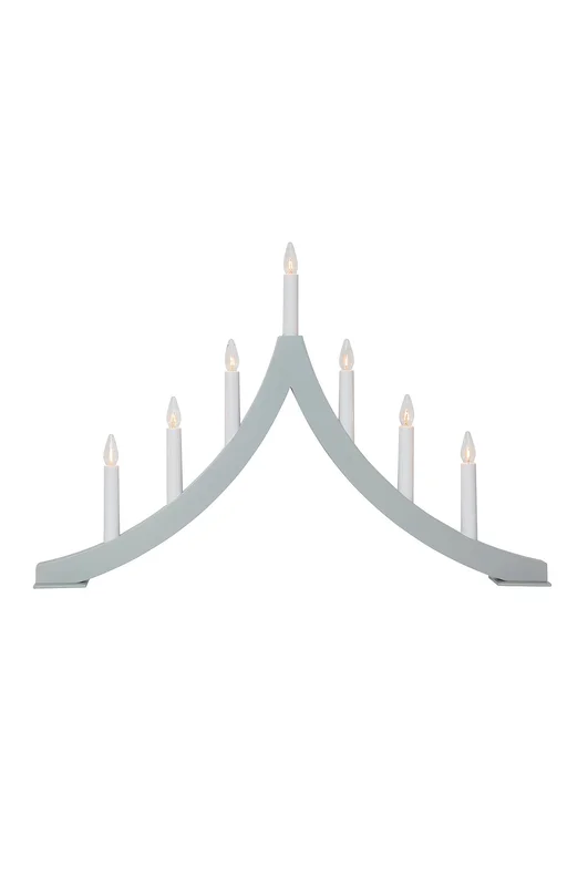 Jotex - Elljusstake Grå PAGOD - Köp Adventsljusstakar hos Jotex