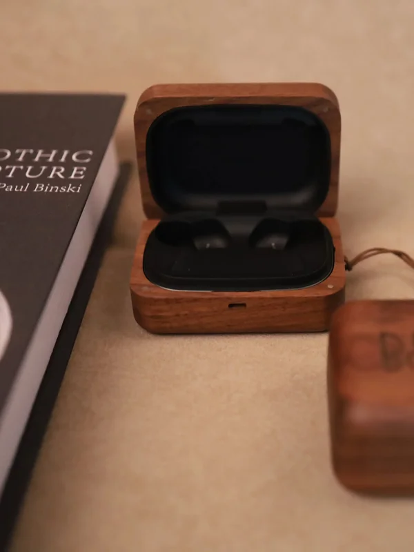 AliExpress - Étui en bois de noyer de qualité supérieure pour Bang & Olufsen Beoplay EX – Housse en noyer faite à la main avec logo personnalisé et 