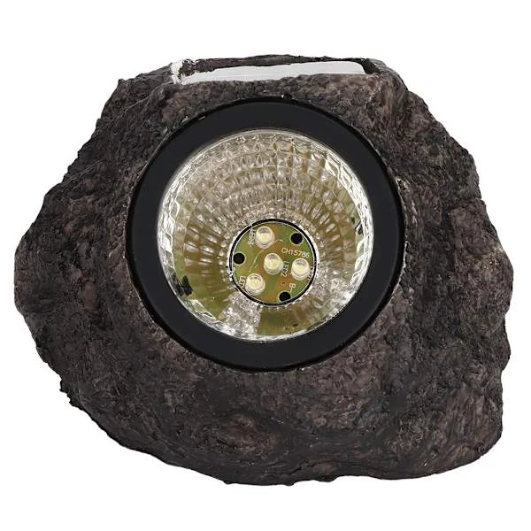 Udendørs solenergi LED-lys vandtæt havelampe Imitation stenlampe have græsplæne dekorationer