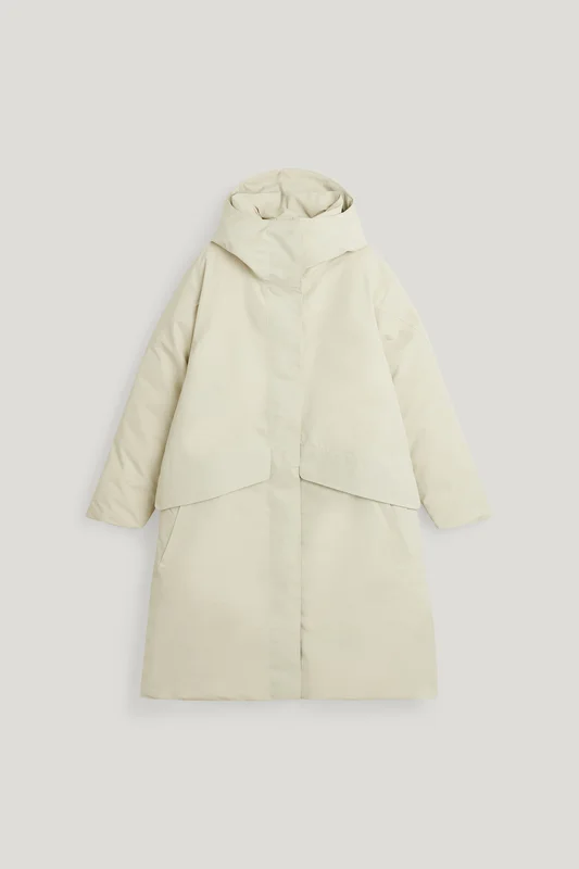 Tretorn Arlo Insulated Parka — Vattentät Jacka Dam — Beige | Ytterkläder, Gummistövlar, Jackor & Regnkläder för Dam, Herr & Barn
