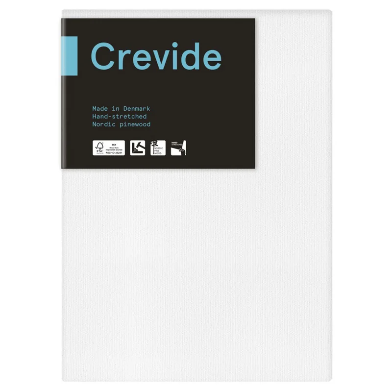 Crevide Målarduk Bomull/Polyester 24x33 (F4)