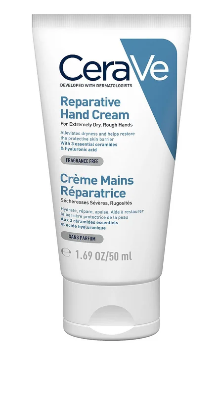 Spar 25% • Køb 2, CeraVe Reparative Hand Cream 50 ml, Mænd, Skincare, Dermatologisk Skincare Til Mænd