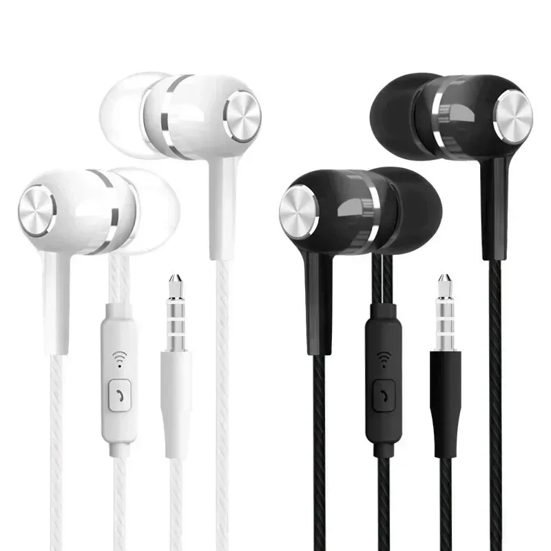 AliExpress - 3,5mm Wired Kopfhörer In Ear Headset HIFI Schwere Bass Ohrhörer Monitor Sport Headset Stereo Musik Gaming Kopfhörer mit Mikrofon