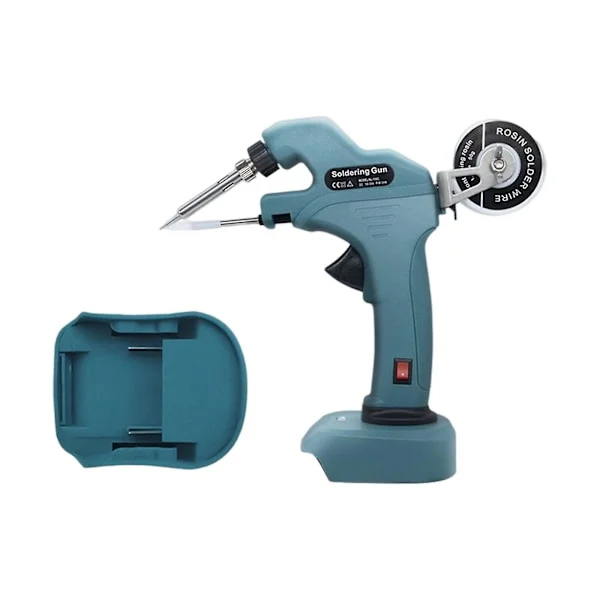 Trådløs loddebolt tinnpistol for Makita Dewalt Milwaukee 18v Li-ion batteri Fp