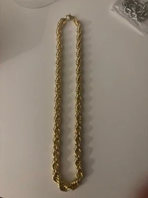 Cordell halsband(Guld 10mm 60cm)