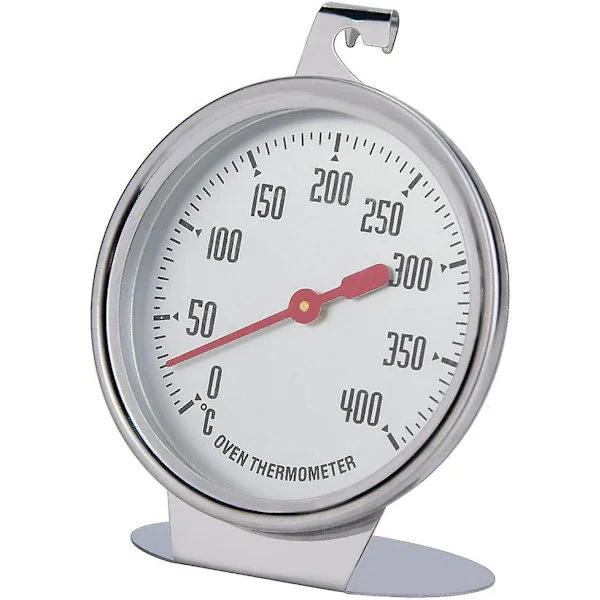 Ugnstermometer Temperaturmätare Direktläsning Termometer Rostfritt Stål Sond Håll Urtavla Stor Mätare Kök Baka Tillbehör