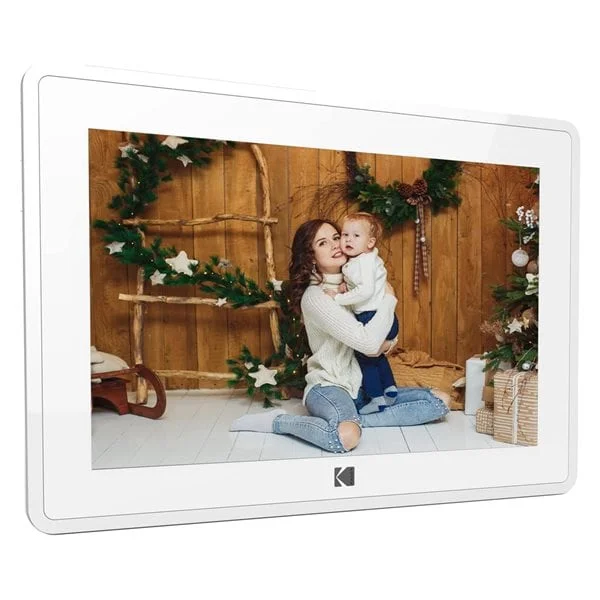 Kodak 10" Wifi-bilderamme - hvit / Digital fotoramme med WiFi / Elektronisk bilderamme