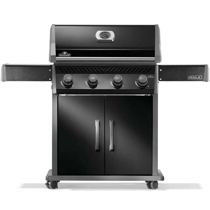 Napoleon Rogue 525-2 Gasolgrill 4 Brännare Svart | Utematlagning > Grillar > Gasolgrill | Bagaren och Kocken