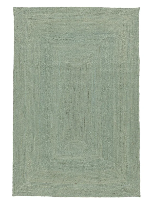 Plain (Single Colored) Frida Color Turquoise Rug