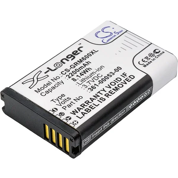 Batteri til Navigator, GPS for Garmin Montana 600, Montana 600T, Montana 650 osv.