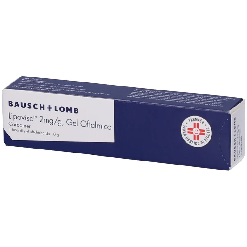 Lipovisc*Gel Oftalmico 10g 2mg/g