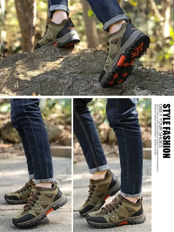 AliExpress - Herren Wanderschuhe All-Terrain Outdoor-Sportschuhe Atmungsaktives, verschleißfestes Mesh Rutschfeste Wanderschuhe Outdoor-Fahrradschuhe