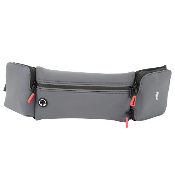 Running Waist Pack Hydration Belt Water Bottle Holder Pouch Waterproof for Hiking Climbing Outdoor Sports Fitness Gray