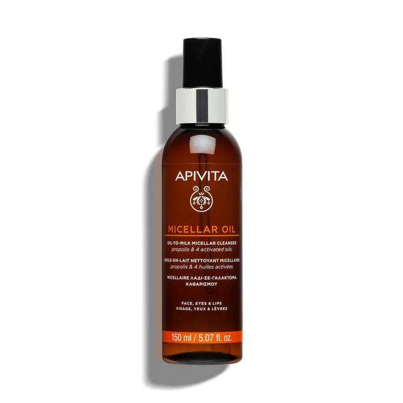 APIVITA Detergenti e Struccanti Olio Latte Detergente Micellare 150ml - Olio detergente viso
