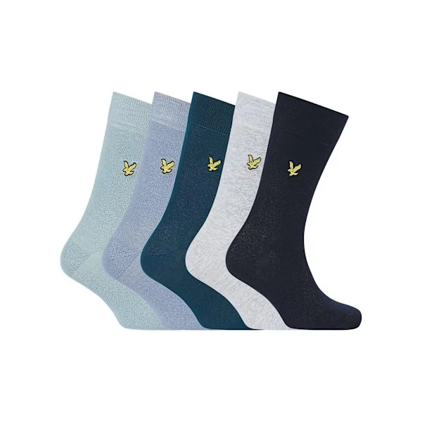 [RM]Lyle & Scott 5-pack Suit Socks - Multicoloured