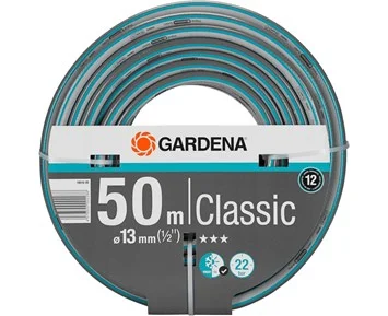 Gardena Classic, 50 m 1/2" - Väderbeständig vattenslang, 50 m