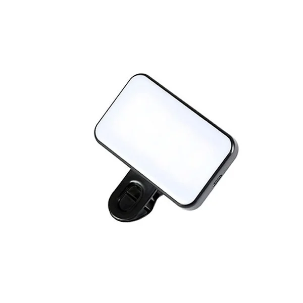 Universal Clip-on LED Ring Light for Selfies, Selfie Ring Light for Mobiltelefon