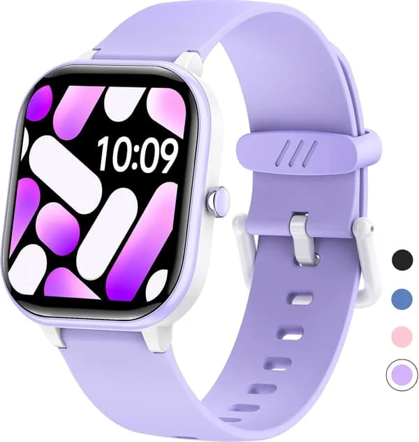 Fitness Tracker Klocka för Barn IP68 Vattentät Smartwatch för Barn med 1,4 "