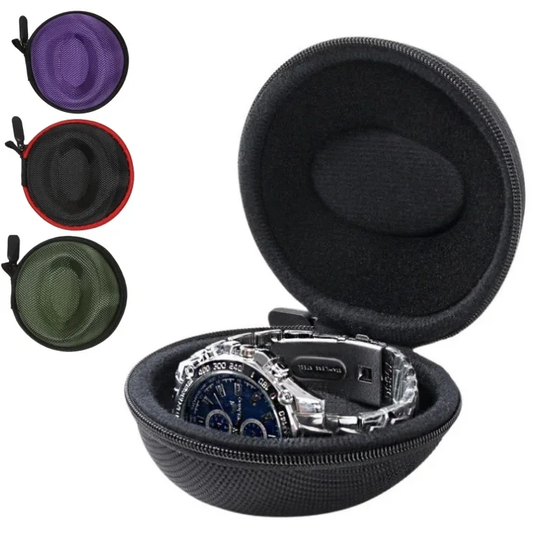 AliExpress - Tragbare EVA-Einzeluhr-Reisetasche, Uhrenaufbewahrung, Organizer-Box, Uhrenhalter, wasserdicht, für Smartwatches, Behälter mit 