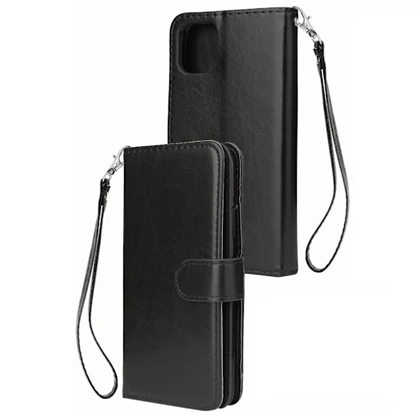 Elegant Plånboksfodral till iPhone 12 Pro Max - Svart