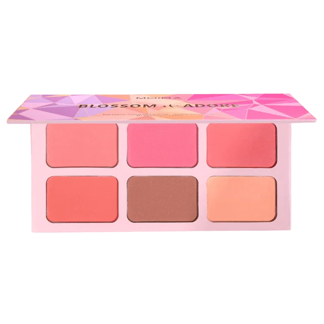 MOIRA Blossom & Adore Face Palette Ögonskuggor Unisex 5,5g x 6