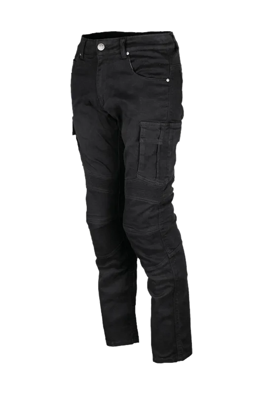 GMS Lizard Motorcycle Cargo Pants Black W32 x L32