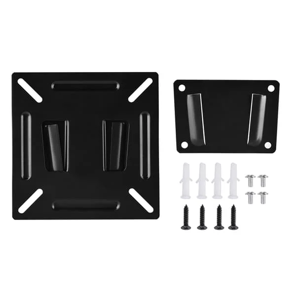 Veggmontert stativbrakett for 12-24 tommers LCD LED-skjerm TV PC-skjerm