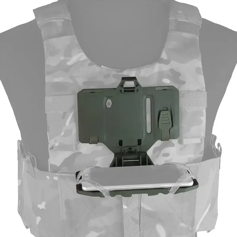 AliExpress - Tableau de Navigation pliant tactique MOLLE, gilet de chasse tactique Airsoft, support de poitrine pour téléphone portable, panneau 