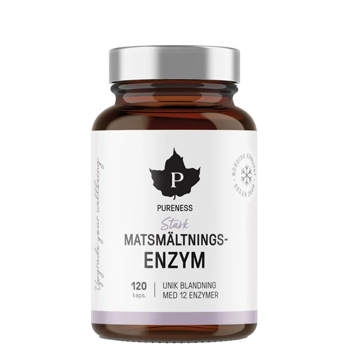 Pureness Stark matsmältningsenzym 120 kapslar