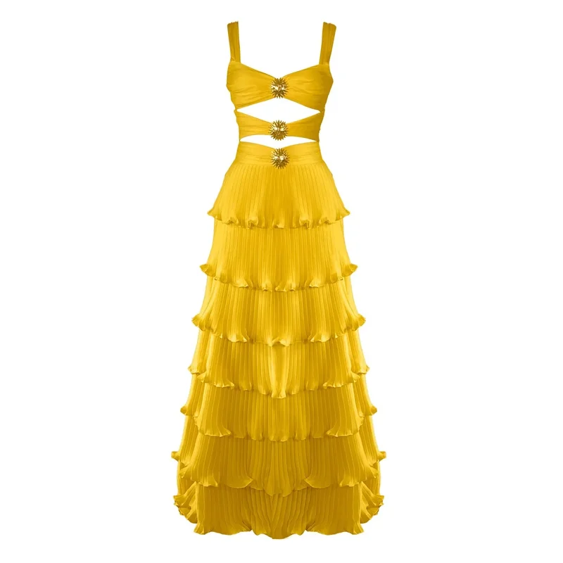 AliExpress - Glänzendes Maxikleid als Strandkleid für Bikinis 2026 – Sexy Damen-Badeanzug mit Cut-Outs, Bikini-Set, Badebekleidung, Sommeranzug, 