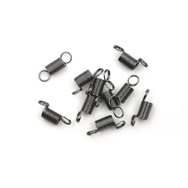 10 st 15 mm dragfjäder i rostfritt stål med krok för dragkraft DIY-leksak Hfmqv